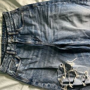 American Eagle ripped jeans